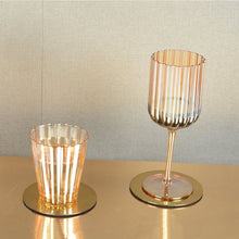 Charger l'image dans la galerie, Dessous de verre dorés 10x10cm - lot de 4