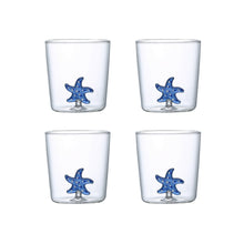 Charger l'image dans la galerie, Verres à eau étoile de mer 300ml - lot de 4