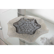 Charger l'image dans la galerie, Coupe flocon argent 21.5cm