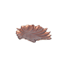 Charger l'image dans la galerie, Coupelle feuille marron 21x22x3cm
