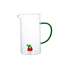 Charger l'image dans la galerie, Pichet cerise anse verte 1,5L