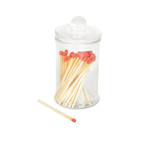 Charger l'image dans la galerie, Allumettes en pot verre transparent - lot de 40