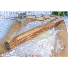 Charger l'image dans la galerie, Rouleau à pâtisserie / rouleau à pâtisserie DESIGN 30 cm en bois d'olivier