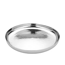 Charger l'image dans la galerie, Plateau rond 40 cm martelé