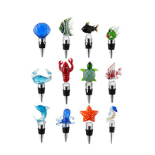 Charger l'image dans la galerie, Bouchons de bouteille thème mer - lot de 12
