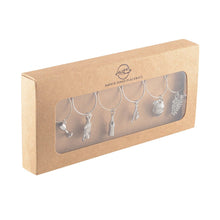 Charger l'image dans la galerie, Marques verre charme argent - lot de 6