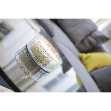 Charger l'image dans la galerie, Bougie vanille pot en verre argent