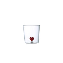 Charger l'image dans la galerie, Verres à eau coeur 300ml - lot de 4