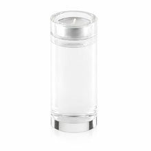 Charger l'image dans la galerie, Bougeoir rond haut en verre 14 cm