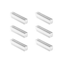 Charger l'image dans la galerie, Porte-couteaux rectangulaire en cristal - lot de 6