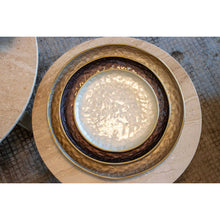 Charger l'image dans la galerie, Coupe décorative ronde marron 39x39x3.5cm