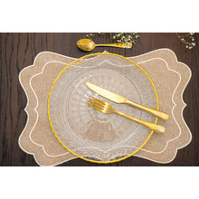 Charger l'image dans la galerie, Assiette plate goldline 28x28x2.5cm