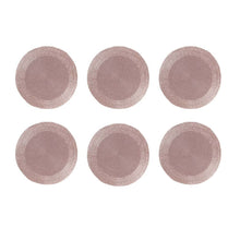 Charger l'image dans la galerie, Dessous de verre perle pêche - lot de 6