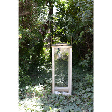 Charger l'image dans la galerie, Lanterne carré en verre grand modèle 25x25x71cm