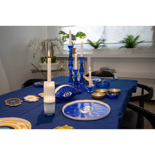 Charger l'image dans la galerie, Chandelier bleu moyen modèle h31cm