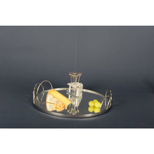 Charger l'image dans la galerie, Piques apéritif argent avec support fromage - lot de 6
