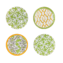Charger l'image dans la galerie, Coupelles vertes et oranges - lot de 4