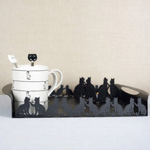 Charger l'image dans la galerie, Plateau chat noir 40x30x5cm