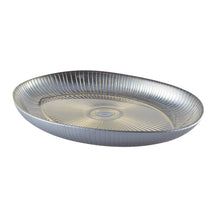 Charger l'image dans la galerie, Coupelle ovale œil 22x15.5cm argent