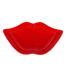 Charger l'image dans la galerie, Coupelles bouches rouge - lot de 2