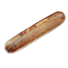 Charger l'image dans la galerie, Bol à baguette et olivier (env.30 cm) en bois d'olivier