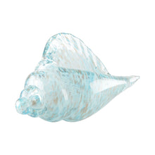 Charger l'image dans la galerie, Coupelle océan coquillage bleue 27.5x12.5x15cm