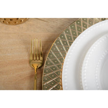 Charger l'image dans la galerie, Assiette plate perles 27cm