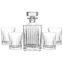 Charger l'image dans la galerie, Coffret whisky en verre avec carafe 850ml et 4 verres 300ml