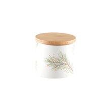 Charger l'image dans la galerie, Pot avec couvercle en bois 10x10x9.4