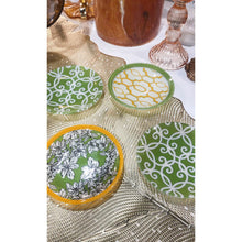 Charger l'image dans la galerie, Coupelles vertes et oranges - lot de 4