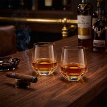 Charger l'image dans la galerie, Verres facettes whisky - lot de 2