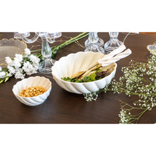Charger l'image dans la galerie, Saladier nuage écru 25.5x25.5x9cm
