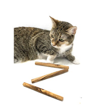 Charger l'image dans la galerie, Os à mâcher en bois d'olivier pour petit chien ou chat (lot de 3)