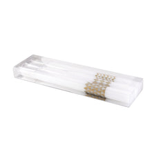 Charger l'image dans la galerie, Bougies flambeau décor doré - lot de 3
