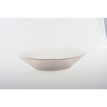 Charger l'image dans la galerie, Saladier ovale bord sable transparent 30cm