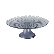 Charger l'image dans la galerie, Plat à gâteaux sur pied bleu 21cm - printemps