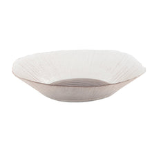 Charger l'image dans la galerie, Saladier ovale bord sable transparent 30cm
