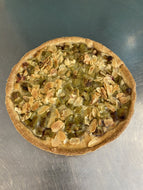 Tarte sucrée BIO rhubarbe 5 parts