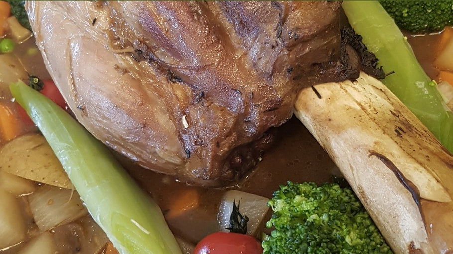 Recette de chef du Jarret de Veau Braisé - Menu Du Jour 👨‍🍳