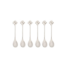 Charger l'image dans la galerie, Cuillères argent trèfle - lot de 6
