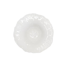 Charger l'image dans la galerie, Assiette creuse fleur blanche 24.5cm
