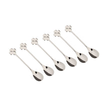 Charger l'image dans la galerie, Cuillères argent trèfle - lot de 6

