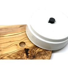 Charger l'image dans la galerie, Station d'alimentation RUSTY (2 bols en porcelaine de 0,9 litre) pour l'alimentation et l'eau
