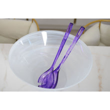 Charger l'image dans la galerie, Couverts à salade en résine violet

