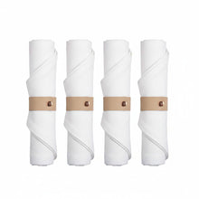 Charger l'image dans la galerie, Lot de 4 ronds de serviette en simili cuir
