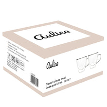 Charger l'image dans la galerie, Tasses à chocolat chaud double paroi 370ml - lot de 2
