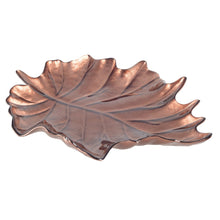 Charger l'image dans la galerie, Coupelle feuille marron 29.2x36x4cm
