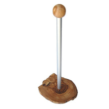 Charger l'image dans la galerie, Porte-rouleau de cuisine classique en bois d'olivier
