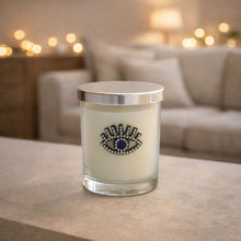 Charger l'image dans la galerie, Bougie argent œil parfum patchouli
