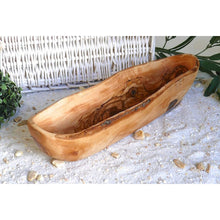Charger l'image dans la galerie, Bol à pain RUSTIC 35 – 39 cm en bois d'olivier
